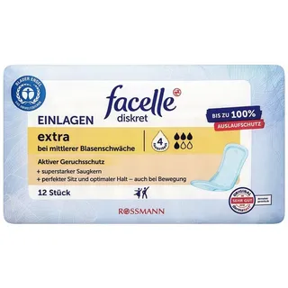 facelle 12er-Pack Einlagen »Extra«