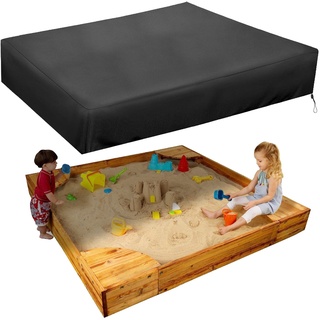 Sandkasten Abdeckung, Square Sandkastenabdeckung, Outdoor Garden Abdeckplane Für SandkäSten, 210D Oxford-Tuch Wasserdicht, Winddicht, Staubdicht, Geeignet Zum Schutz Von Kinderspielzeug (140x140cm)