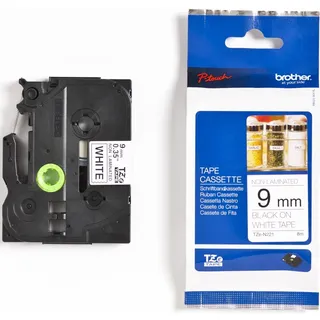 Brother TZe-N221 schwarz/weiß