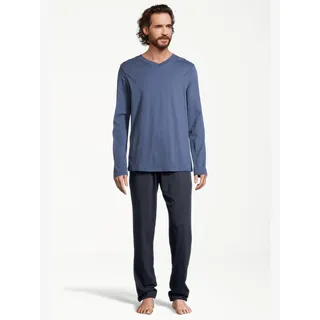 SCHIESSER Pyjama Night & Home Dunkelblau 52