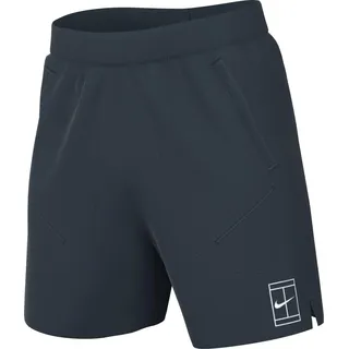 Nike Nikecourt Advantage Dri-Fit Tennisshorts Herren Ca. 20,5 cm), Armory Navy/White, XL