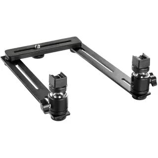 Walimex Makro Basic Blitzschienensystem, Schwarz