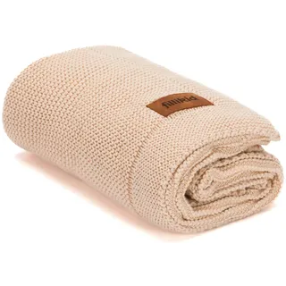 fillikid Babydecke Strick 80x100 cm, beige