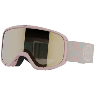 Salomon Rio Skibrille - Tropical Peach - Gold/CAT2