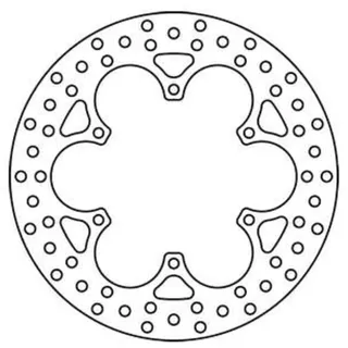 TRW MST233 Bremsscheibe starr