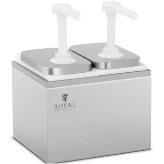 Royal Catering Saucenspender 2 Pumpen 2 x 2 L - Royal Catering