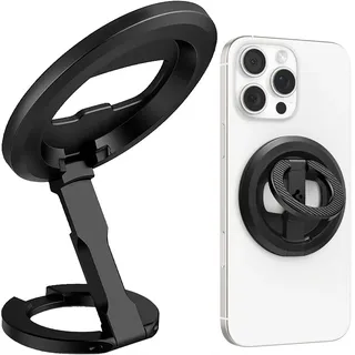 SPIGEN O-Mag Magnetic Phone Holder with Adjustable Stand black