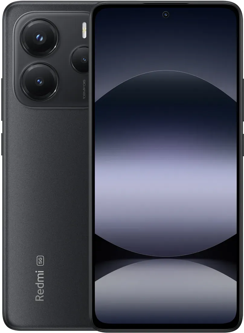 Xiaomi Redmi Note 14 5G 8GB+256GB Midnight Black 16,94cm (6,67") AMOLED Display, Xiaomi HyperOS (basiert auf Android 14), 108MP Triple-Kamera
