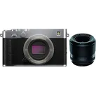Fujifilm X-E5 Silber + XF 60mm f2,4 R Macro