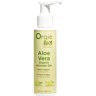 orgie Bio - Bio freundliches Aloe Vera Intimgel, 100 ml, Grün