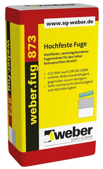 Hochfeste Fuge - weber.fug 873, 25kg - Fugenmörtel