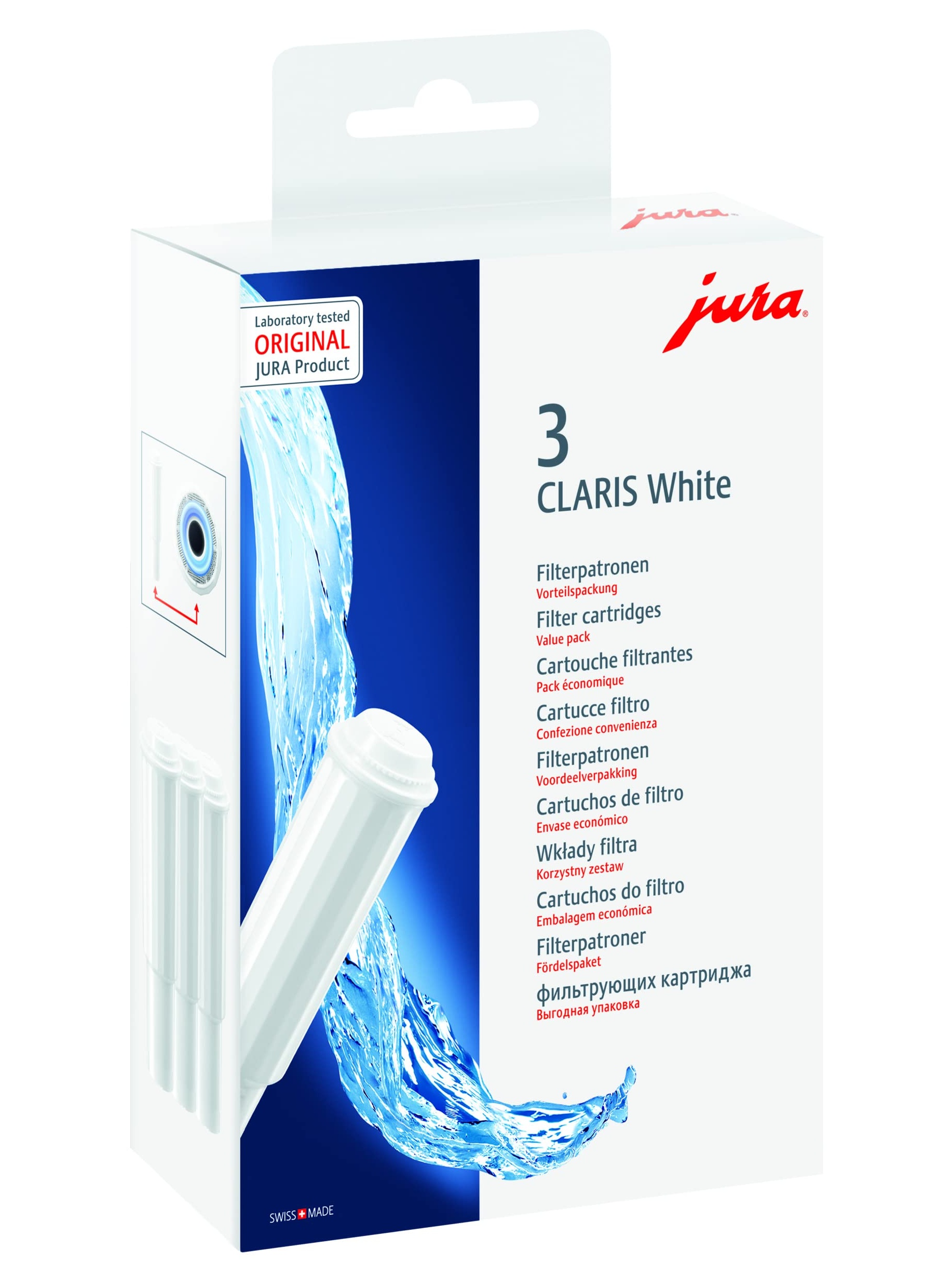 Bild Claris White Filterpatrone 3er Pack