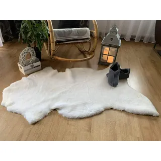 Sheepmania Lammfell, geschoren, vollständig geruchlos natürliche Qualität dichtes Langhaar-Schaffell in verschiedenen Größen erhältlich als Teppich Überwurf Decke, auch als Unterlage im Kinderwagen