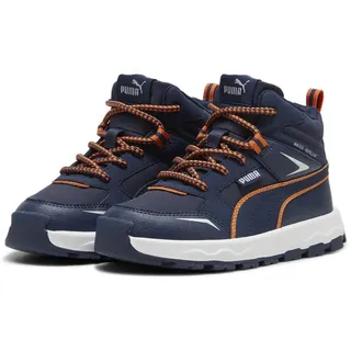 Puma Evolve Trail Sneaker Kinder 02 club navy/maple syrup 35