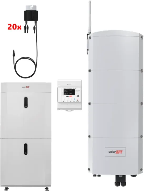 SolarEdge Single Kit 8 kW mit 9,2 kWh Speicherpaket – 0% MwSt. (gem. § 12 Abs. 3 UStG)