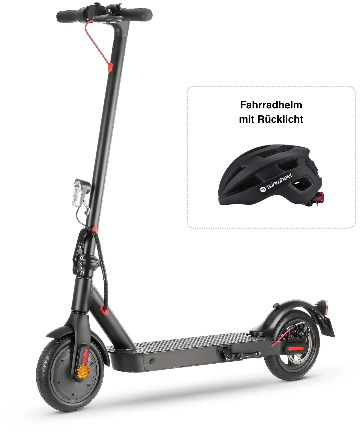 isinwheel E9 E-Scooter Mit Straßenzulassung (ABE,eKFV)