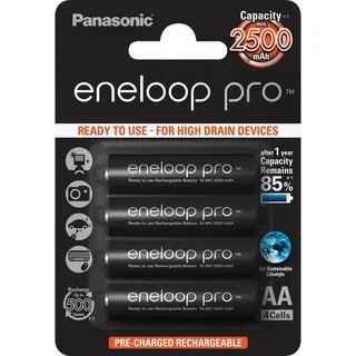 2500 mAh 4 St.