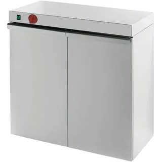 Elektrischer wärmewagen für teller 2 türen - 800x460x870 mm - 1500 W 230/1V - 62030240 Eurast
