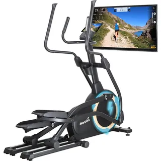 Crosstrainer Carbon P25-G - Ellipsentrainer für zu Hause - Eigenantrieb SCHWARZ No Size