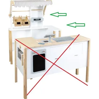 Kaufladen Multifunktion Fresh, ACHTUNG! Nur Teil 2. Verkaufsstand mit Markise