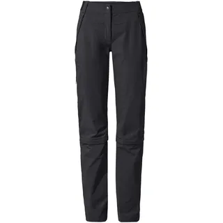 Vaude Farley Stretch Capri T-Zip III Hose (Größe XS, schwarz)
