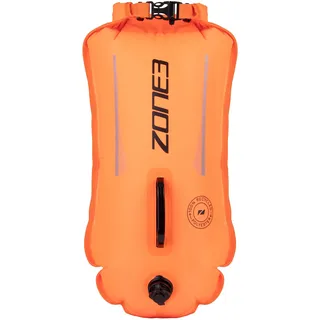 ZONE3 28L recycelte Boje mit wasserdichter Tasche, Orange