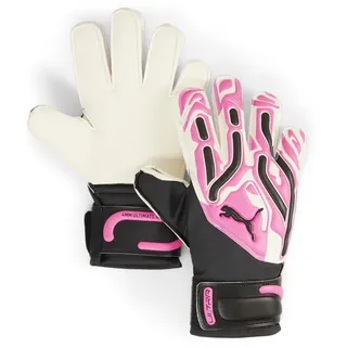 Puma Ultra Match Protect Regular Cut Torwarthandschuhe mit Fingerschutz Kinder 08 poison pink/white/black 5