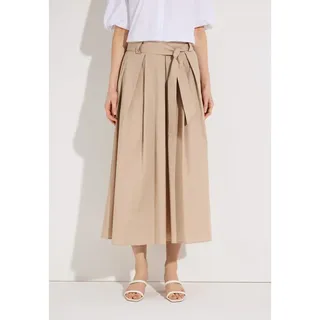 More & More A-Linien-Rock Midirock Beige 42