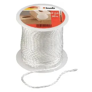 KWB 922125 Maurerschnur 2 mm Weiß 50 m