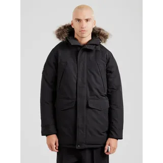 Superdry Everest Faux Fur Jacke Jet Black L