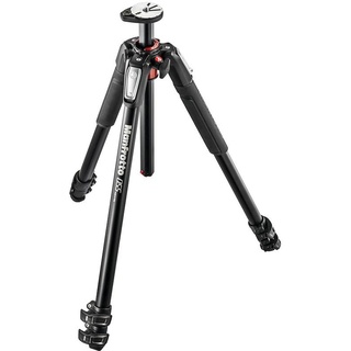 Manfrotto MT055XPRO3 055 Aluminium Stativ (Inkl. 3 Segmenten), schwarz