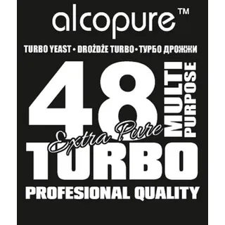 Turbohefe - Turbo 48 Alco Pure 140g | Destillieren Hefe | Hefe für Maische | Hefe für die Gärung | Wodka-Hefe