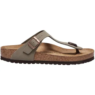 Birkenstock Gizeh Birko-Flor Nubuk stone 38