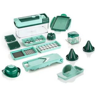 Genius Nicer Dicer Fusion 16-tlg. smaragdgrün