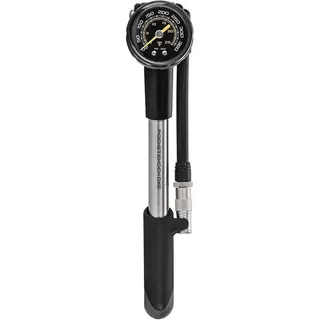 Topeak Pocket Shock DXG Minipumpe - Black / Steel - 360 Psi