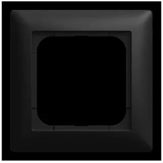 Busch-Jaeger 1721-915 Abdeckrahmen 1-fach Busch-balance® SI schwarz matt