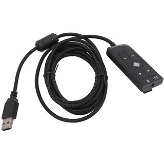 USB-zu-3,5-mm-Klinken-Audio-Soundkarten-Adapter für Kingston Cloud II, Gaming-Headset 7.1-Kanal-USB-Soundkarte für PS5, für Series X S