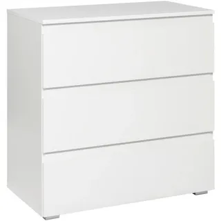 Möbel Boss Kommode BEN 80 x 80 x 45 cm Weiß