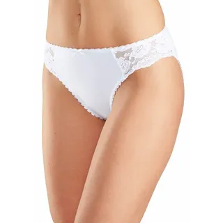PETITE FLEUR Jazz-Pants Slips 3 St. Weiß 52/54