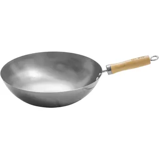 Hot Wok Wokpfanne 30 cm aus Carbonstahl