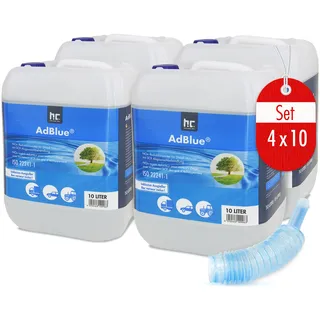 Höfer Chemie 4x 10 L AdBlue® Harnstofflösung in Kanister