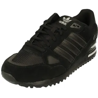 adidas Originals ZX 750 Herren Trainers Sneakers (UK 12 US 12.5 EU 47 1/3, Black Black Silver GW5531) - 47 1/3 EU