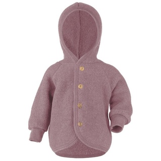 Engel Naturtextilien Engel Kinder Hoodie Jacke (Größe 50 , rosa)