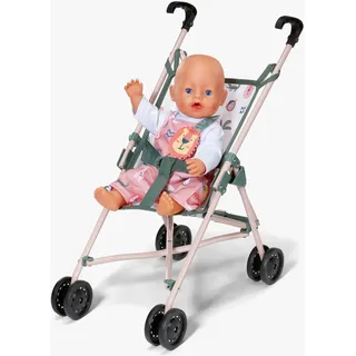 BABY BORN Puppenbuggy Teddy grün/weiß