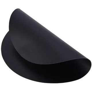 Akozon Antistatisches Plattenspieler-Schallplattenpad, Antistatisch, Flach, Weiche Echtleder-Matte, Slipmat, Professionelles Zubehör (Dicke 1,5 mm)