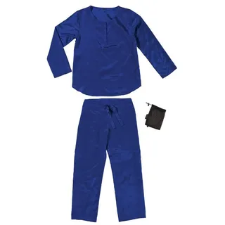 Cocoon Traveler's Tree Damen Adventure Nightwear Pyjama Set (Größe XL, blau)