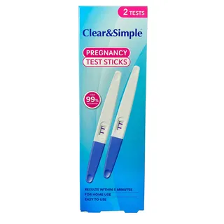 Clear and Simple Pregnancy Test Kit by Clear & Simple