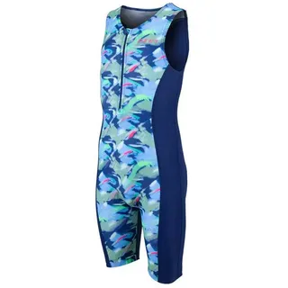 Zone3 Tri Adventure ärmelloser Triathlonanzug - Navy - 8-10 Jahre