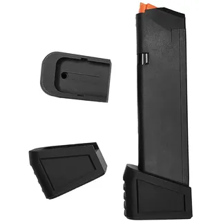 VlaMiTex H8 Set 2 x Verlängerte Magazinboden für Glock Magazine