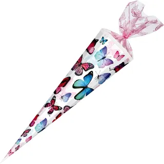 NESTLER Tradition in Emotion Schultüte Schmetterling 100,0 cm mehrfarbig